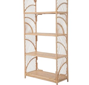 Creative Design Rattan Shelving Tall Room <b>Storage</b> Organizer Durable Hand Crafted <b>Wicker</b> Plant Stand Home Decorative <b>Unit</b> - Product Image 4