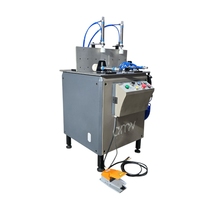 Máquina de Corte de Perfiles de Aluminio Neumática Manual de Una Cabeza de Alta Calidad AMV ENGINEERING, Fácil de Operar para Puertas y Ventanas