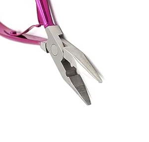 Pinzas de Acero Inoxidable de Alta Calidad para Extensiones de Cabello, Diseño Nuevo, Marca Personalizada, Uso Comercial - Product Image 4