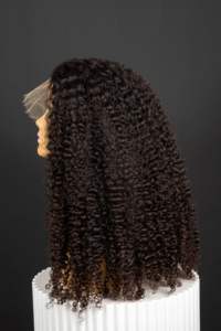 Eurasien 100% cheveux Remy non transformés vietnamiens crépus bouclés Style vague Double trame étirée longueur 8-26 pouces - Product Image 3