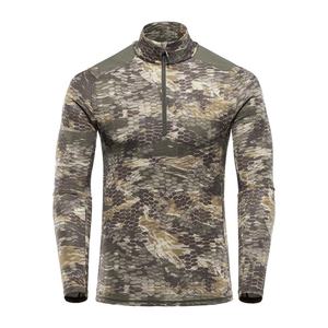 Unisex Summer Performance Hunting <b>Base</b> <b>Layer</b> Pullover Moisture Wicking Breathable Long Sleeve Outdoor Camouflage Pattern 100% - Product Image 4