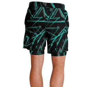 Pantalones Cortos Casuales para Hombre, 100% Poliéster Ecológico, Cintura Elástica, Estilo Urbano, Suministro al por Mayor de Fábrica, Transpirables - Product Image 6