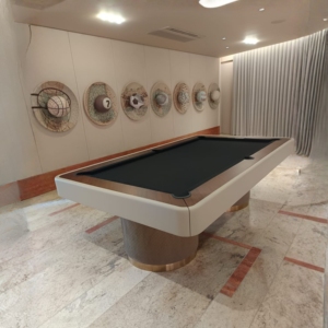 Table de billard d'intérieur haut de gamme Argmac avec tapis haute vitesse, taille personnalisable, construction durable, spécifications anglaises - Product Image 2