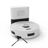 Robot aspirateur intelligent Bagotte 20000 Pa, auto-nettoyant, sans fil, pour sols secs et humides, avec fonction de balayage et de lavage.