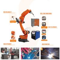 Robot de soudage industriel 6 axes abordable pour les petites et moyennes entreprises manufacturières