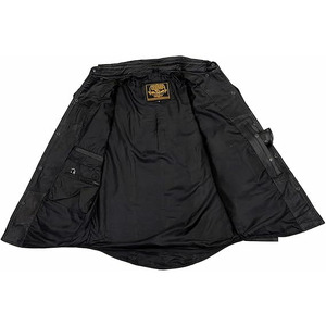 Chaqueta de Motocicleta Unisex de Alta Calidad, Chaqueta M/C con Bolsillos Utilitarios y Cinturón Lateral para Hombre - Product Image 4