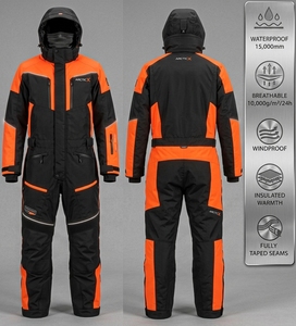 Mono de Esquí Impermeable, Transpirable y Cortavientos con Capucha, Traje de Snowboard con Costuras Selladas, Unisex, de una Pieza, para Moto de Nieve - Product Image 1