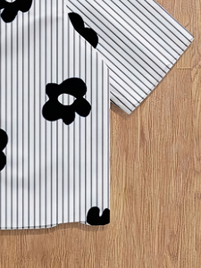 เสื้อยืดโอเวอร์ไซส์ทรงบ็อกซี่ ตัดสั้น ผ้าถัก พิมพ์ลายด้านหน้าตามสั่ง สำหรับผู้ชาย คุณภาพสูง ผ้าฝ้าย 100% สไตล์สตรีทแวร์ เสื้อยืดพิมพ์ลายผู้ชาย - Product Image 5