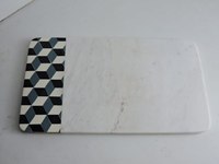 Planche à découper en marbre de qualité 40x30cm, design moderne et luxueux, ustensiles de cuisine écologiques, durables, réutilisables, faciles à nettoyer