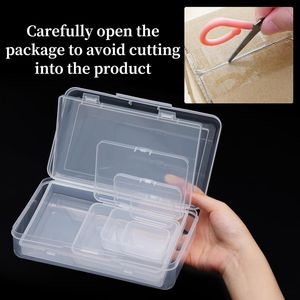 Set di 28 Contenitori in Plastica Trasparente di Varie Dimensioni, Scatole Rettangolari con Coperchi per Piccoli Oggetti e Organizzatori di Gioielli - Product Image 1