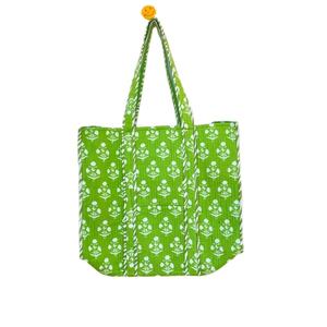 Bolso Tote Acolchado de Patchwork al por Mayor – Bolso de Hombro de Algodón de Gran Capacidad para Mujer - Product Image 1