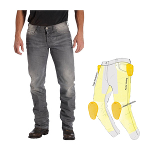<b>Men's</b> Motorcycle <b>Biker</b> <b>Jean</b> Armoured For Denim Breathable Motorcycle <b>Jeans</b> Pant For Bike Ride Plus Size Motorbike Clothi - Product Image 1