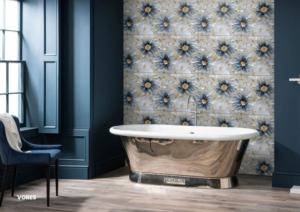Azulejos de Porcelana Refinada 60X120CM 600X1200MM Acabado Brillante Elegante Formato Grande para Interiores Residenciales Baño Villa - Product Image 3