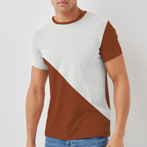เสื้อยืดคอกลมผ้าฝ้ายคุณภาพดีที่สุดสำหรับผู้ชาย ขายส่ง สต็อกพร้อมส่ง รับสั่งพิมพ์ลาย เสื้อยืดออกกำลังกายแขนสั้นคุณภาพดีสำหรับผู้ชาย พิมพ์ลายได้ - Product Image 5