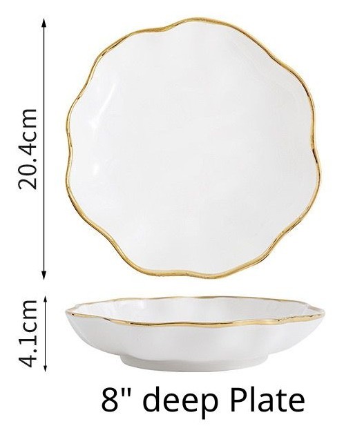 8" deep Plate