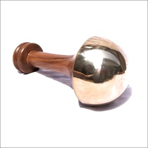 Handcrafted Kansa Wand Hand Held Manual Facial Body <b>Massager</b> Bronze Ayurvedic Tool Traditional Beauty Tool Ayurvedic Self Care - Product Image 4
