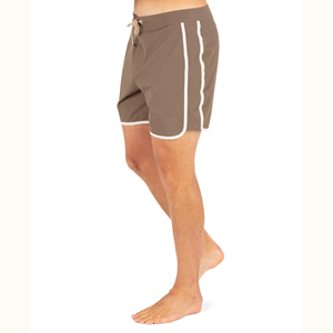 Mens Solid Pattern Board Shorts Forest Design Quick Dry Polyester Fabric Durable Swim Trunks For Fishing And Water Play - Product Image 2