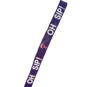 Oh Sip charms Customized White Gold Seed Bead Bag Straps 'Hook Em Horns' Fashionable Accessory Beaded Purse Strap - Product Image 1