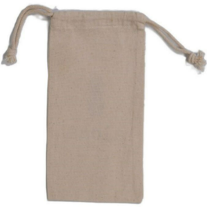 Bolsa de Algodón Muselina Reciclada Ecológica con Cordón, Personalizable con Logotipo OEM ODM, Ligera, Natural y Biodegradable - Product Image 5