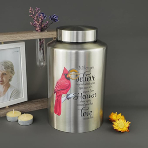 Handmade Wooden <b>Memorial</b> Urn with Secure Lid Eco-Friendly Solid Wood Cremation Urn for Adults Wooden Ashes <b>Box</b> with Personalized - Product Image 5