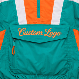 Wholesale blank custom pullover windbreaker <b>men's</b> hooded side-zip with pockets windbreaker <b>jacket</b> <b>for</b> <b>men's</b> windbreaker <b>jackets</b> - Product Image 4
