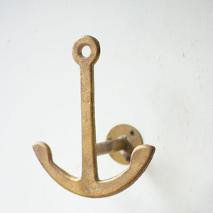 ตะขอแขวนผนังโลหะชุบทอง - Product Image 6