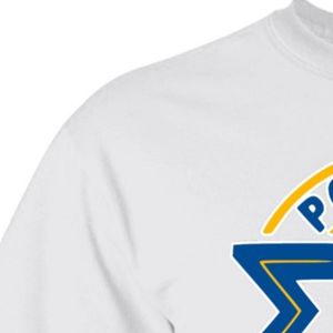 T-shirt graphique blanc premium Sigma Gamma Rho, personnalisé avec impression sérigraphiée, à manches courtes, vêtements grecs de sororité, vente en gros - Product Image 5