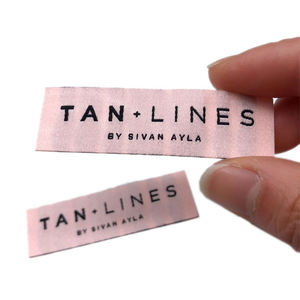 Fabricant d'étiquettes tissées thermocollantes OEM 2026, étiquettes tissées personnalisées, étiquettes de marque, étiquettes avec logo - Product Image 1