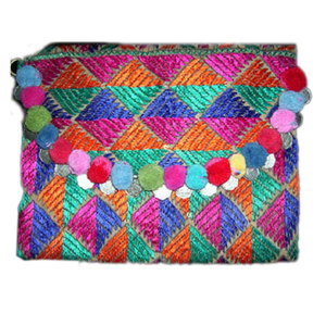 Hermosos Bolsos de Mano Estilo Bohemio Kantha, Bolsos de Algodón Vintage Banjara para Mujer, Bolsos de Mensajero Acolchados Hechos a Mano - Product Image 5