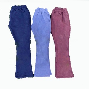 Conjunto de Sudadera con Capucha y Pantalones Deportivos de Felpa Azul Sólido para Hombre, Talla Grande, Ropa Casual de Otoño, 100% Algodón Tejido - Product Image 4