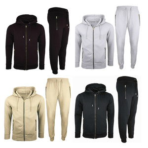Lightweight Eco-Friendly Quick Dry Breathable for Sportswear Tracksuit Full-<b>Zip</b> <b>Jacket</b> & Stretch Jogger Pants for <b>Men</b> - Product Image 5