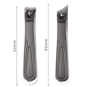 กรรไกรตัดเล็บแบบพกพา แข็งแรง ทนทาน คุณภาพระดับมืออาชีพ ทำจากสแตนเลส ปากกว้าง ป้องกันการกระเด็น ตัดเล็บเท้าและเล็บมือได้ - Product Image 6