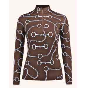 Camisas de Competición Ecuestres Personalizadas al por Mayor, de Alta Calidad, Manga Larga, Sublimadas, para Mujer - Product Image 4