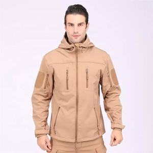 Chaqueta Táctica Impermeable para Hombre, Diseño Sólido con Logotipo Personalizado, Chaqueta Softshell con Capucha, Ropa de Abrigo de Invierno - Product Image 1