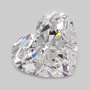 เพชรทรงหัวใจ VB Fine Jewellery เพชรเลี้ยงในห้องปฏิบัติการ สี D ความสะอาด VVS เพชรเม็ดเดี่ยว CVD HPHT เพชรเลี้ยงในห้องปฏิบัติการ รับรองโดย IGI GIA สำหรับทำแหวนทอง - Product Image 2