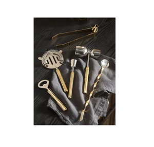 Juego de Herramientas Profesionales de Acero Inoxidable para Bar de Coctelería al por Mayor: Coctelera, Jigger, Colador, Muddler, Cuchara, Abridor para Bartender - Product Image 1