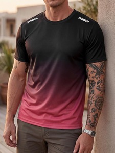 เสื้อยืดกราฟิกทันสมัยสำหรับผู้ชาย ทรงโอเวอร์ไซส์ แขนสั้น พิมพ์ลายสร้างสรรค์ ทรงหลวม สไตล์โดดเด่น แฟชั่นลายกราฟิก - Product Image 4