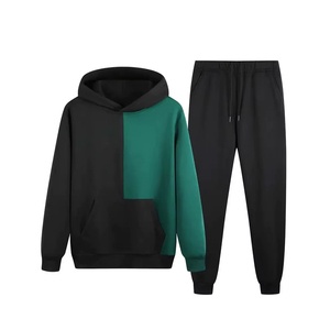 Survêtements ajustés respirants en mélange polyester-coton, confortables pour la gym, tenues de sport pour adultes - Product Image 1