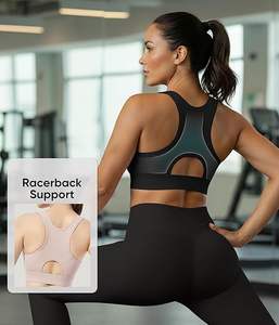 Sujetador Deportivo Sin Costuras para Mujer, Sujetador Deportivo Sin Varillas, Cómodo, Suave, con Cobertura Total, Tipo Camiseta - Product Image 6