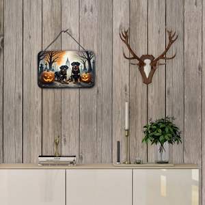 New Rottweiler Spooky Halloween Aluminum Metal Wall <b>Hanging</b> Multicolor 8HX12W Kitchen <b>Bar</b> Bathroom Plaque <b>for</b> <b>Home</b> Decor - Product Image 4
