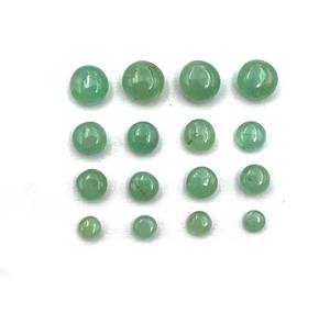 พลอยมรกตโคลอมเบียธรรมชาติทรงโดนัทกลมแบบคาโบชอง ขนาด 3-6 มม. น้ำหนัก 5 กะรัต สำหรับทำเครื่องประดับ - Product Image 1