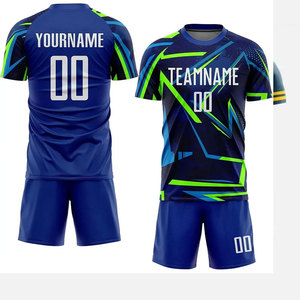 ชุดฟุตบอลสีพื้นแบบกำหนดเองสำหรับทุกเพศ บริการ OEM ขายส่งชุดฟุตบอลทุกขนาด - Product Image 1