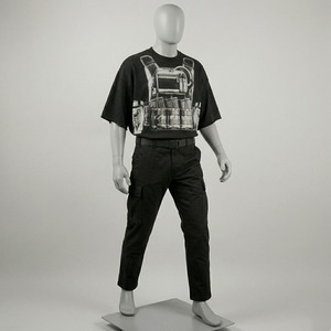 T-shirt surdimensionné personnalisé en sérigraphie, nouvelle tendance, tissu en coton de qualité supérieure, impression premium, unisexe. - Product Image 3