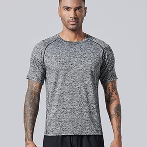 Camisetas Deportivas de Cuello Redondo de Secado Rápido para Hombre – Camisetas de Manga Corta para Gimnasio, Running y Entrenamiento, al por Mayor - Product Image 4