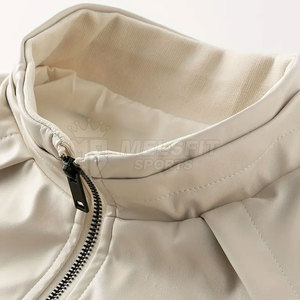 Chaqueta Clásica de Cuero Vacuno para Hombre, Cierre Frontal con Cremallera, Material Suave y Duradero, Ajuste Cómodo para Uso Diario en Invierno, Estilo Casual - Product Image 3