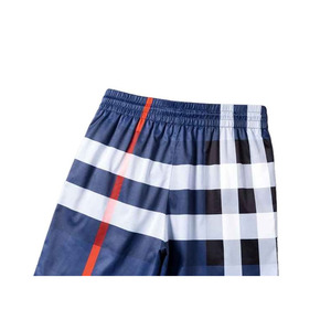 New Arrival Sporty Casual Canvas 100% Cotton Solid Shorts with <b>Elastic</b> Waist Closure Quick Dry for Men Gym Sports - Product Image 4