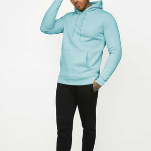 Sudadera con Capucha para Hombre, Hecha en Pakistán, de Alta Calidad, 100% Algodón, Forrada, Negra con Colores en Contraste, Cómoda - Product Image 4