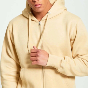 Ensemble de survêtement pour homme personnalisé avec logo, comprenant des sweats à capuche zippés, léger - Product Image 4