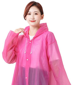 Chaqueta Impermeable Transparente para Mujer, Estilo Moderno y Personalizable, con Bordado, Transpirable y Ecológica - Product Image 6