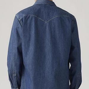 Chemise Western Standard Barstow pour homme, classique, boutonnée, manches longues, décontractée, vêtement de travail - Product Image 3